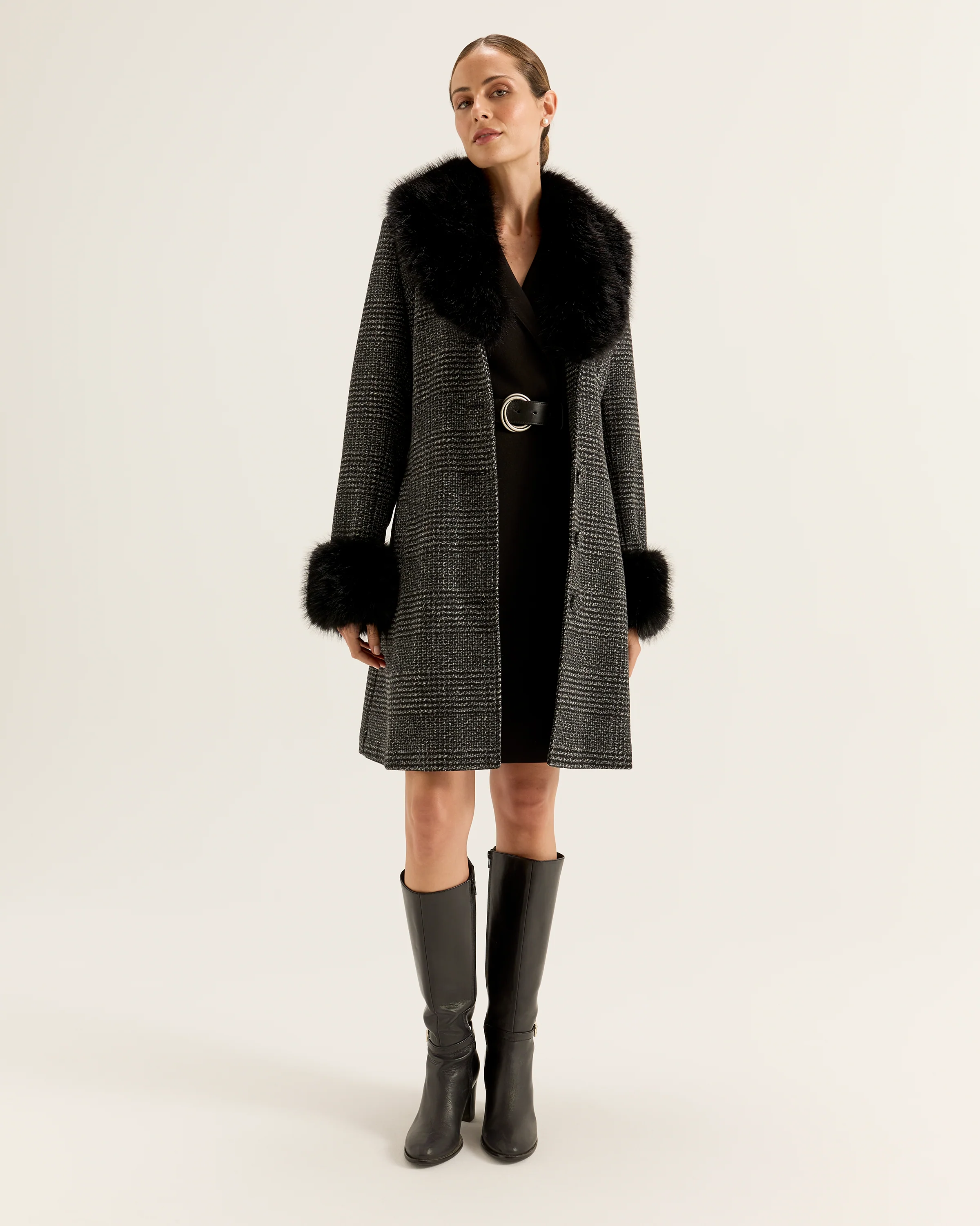 Wondrous Check Coat