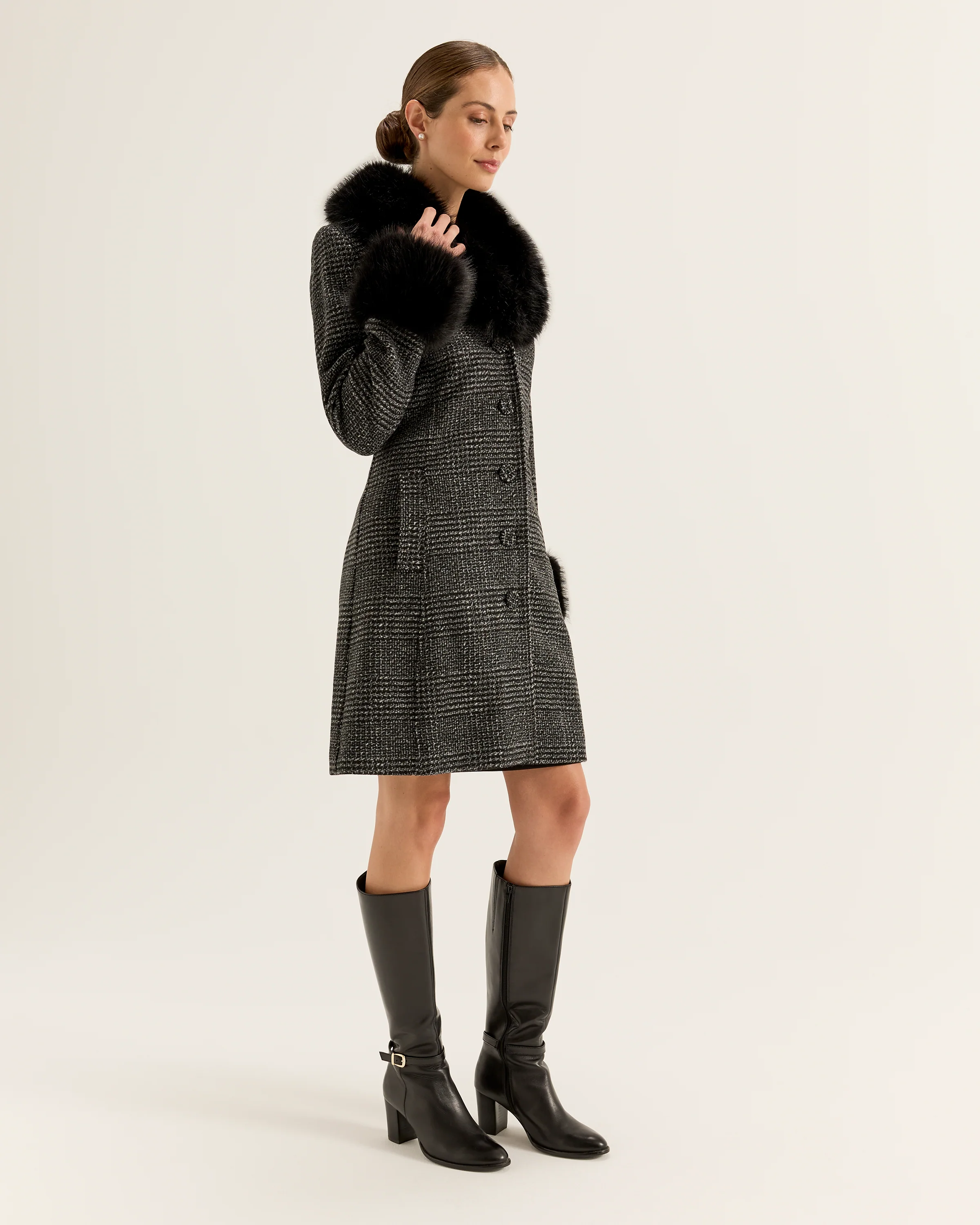 Wondrous Check Coat - Image 2