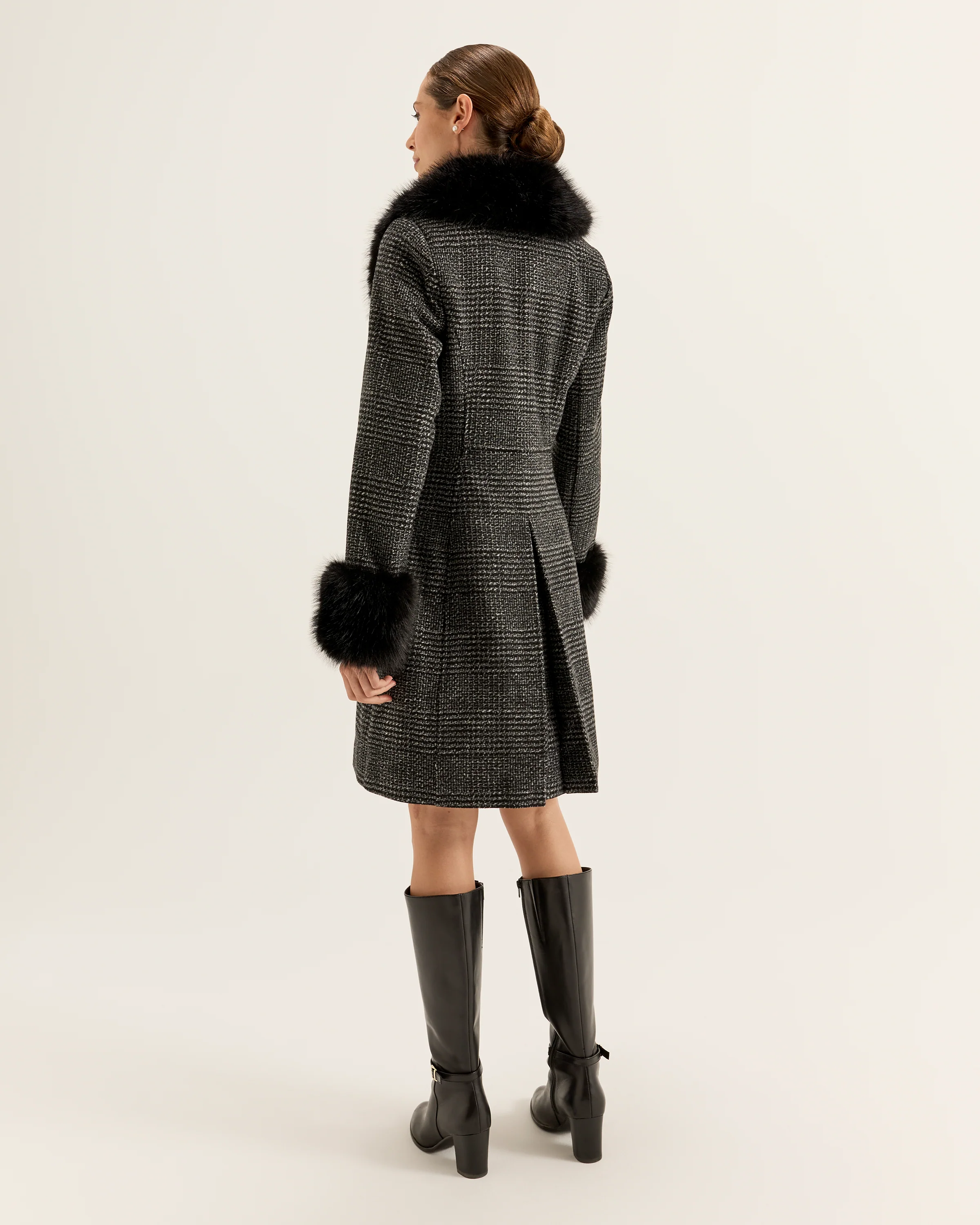 Wondrous Check Coat - Image 3