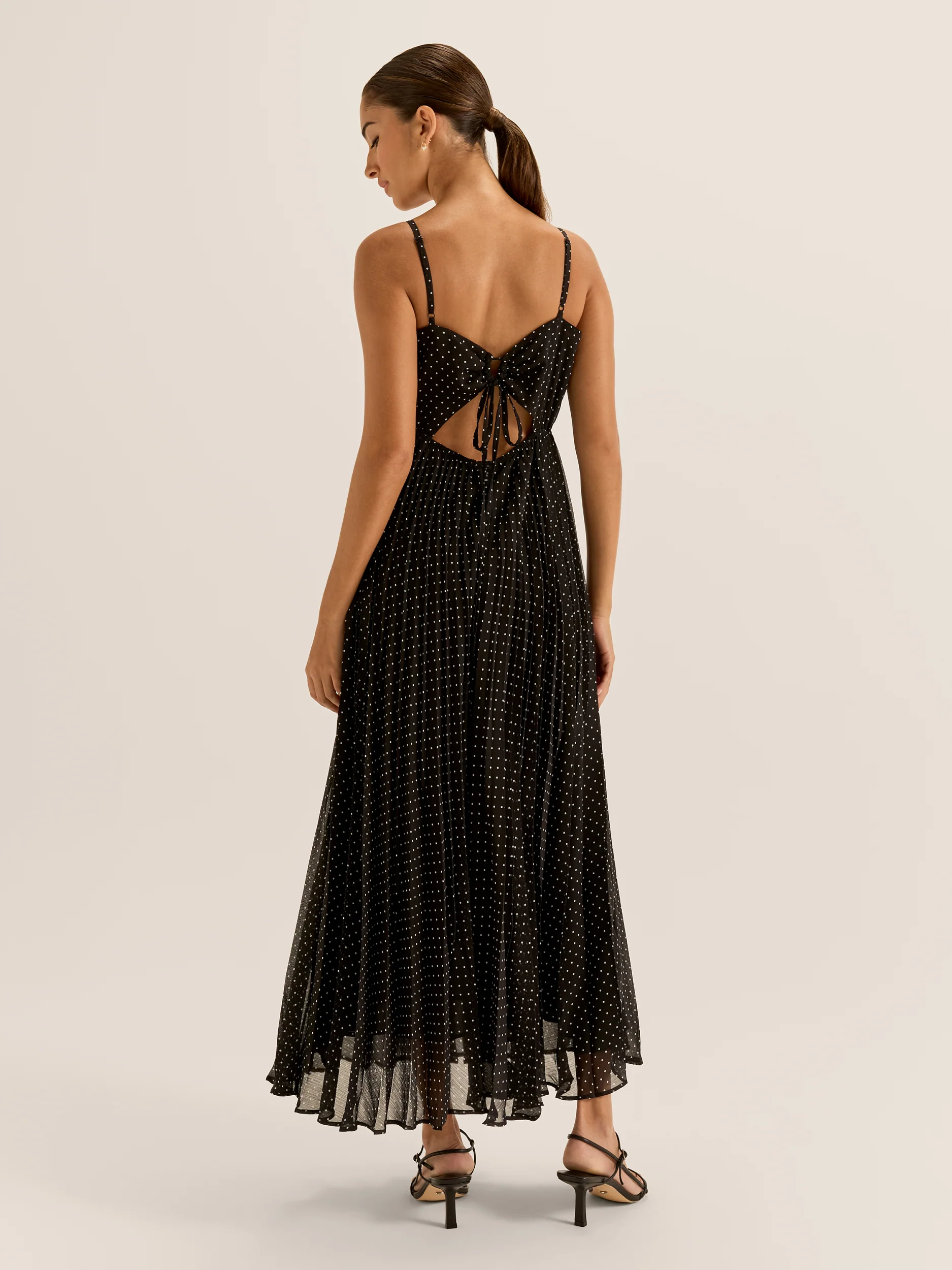 Zoe Spot Maxi Dress - Image 6